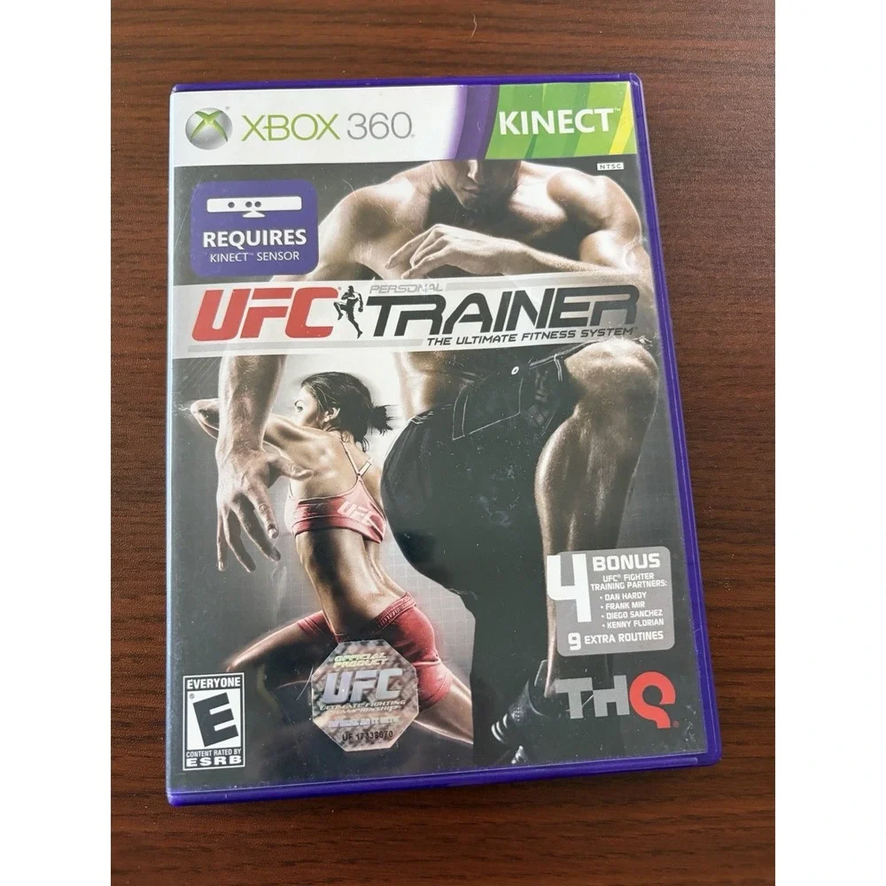 UFC Personal Trainer: The Ultimate Fitness System - Xbox 360 Game - CIB